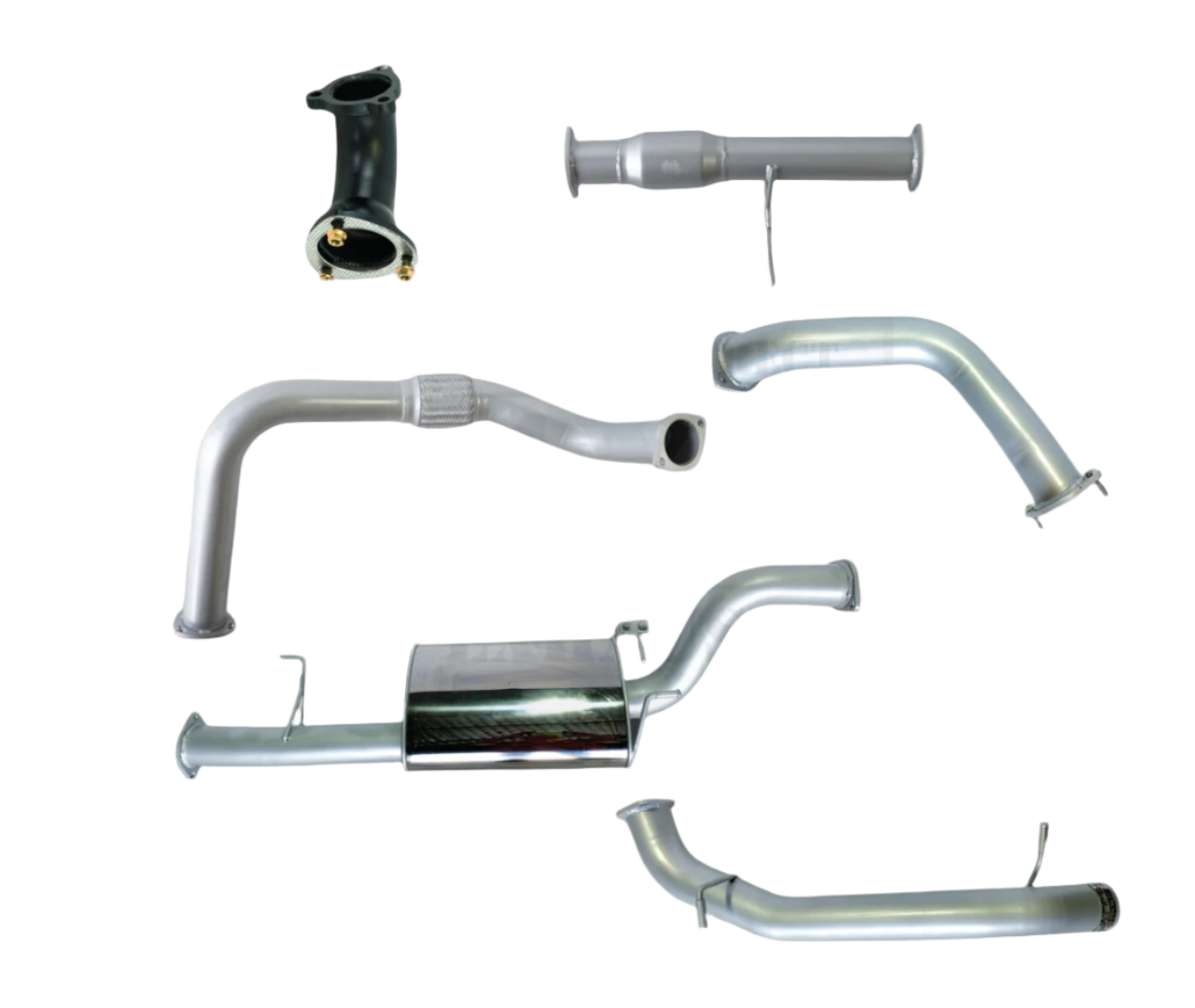 Mitsubishi Pajero NX 3.2L Pre-DPF 3" 409 Stainless Steel Turbo Back Exhaust System