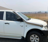 Fabwitz 4" Long Entry Snorkel (Seamless Polished) for Mitsubishi Triton MN 2009 - 2014