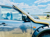Fabwitz 4" Mid Entry Snorkel (Seamless Polished) for Mitsubishi Triton MN/ML/ Challenger 2009-2015