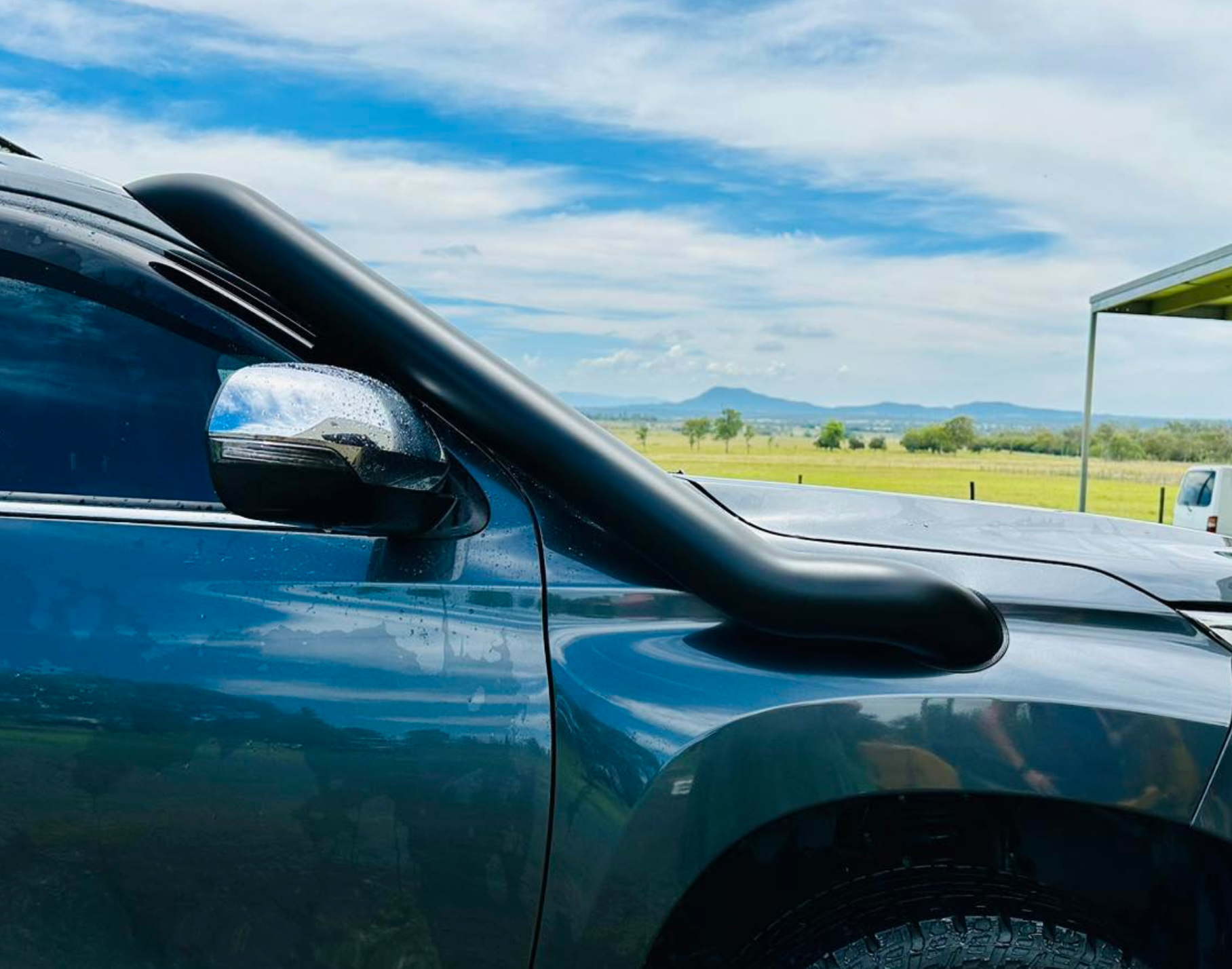 Fabwitz 4" Snorkel (Basic Weld Powder Coated) for Mitsubishi Triton MR/ Pajero Sport 2020
