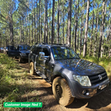 Steel Side Steps for Mitsubishi Pajero NM-NX (2000–2021)