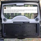 Slimline Rear Door Table for Mitsubishi Pajero NS-NX (2006 to 2021)