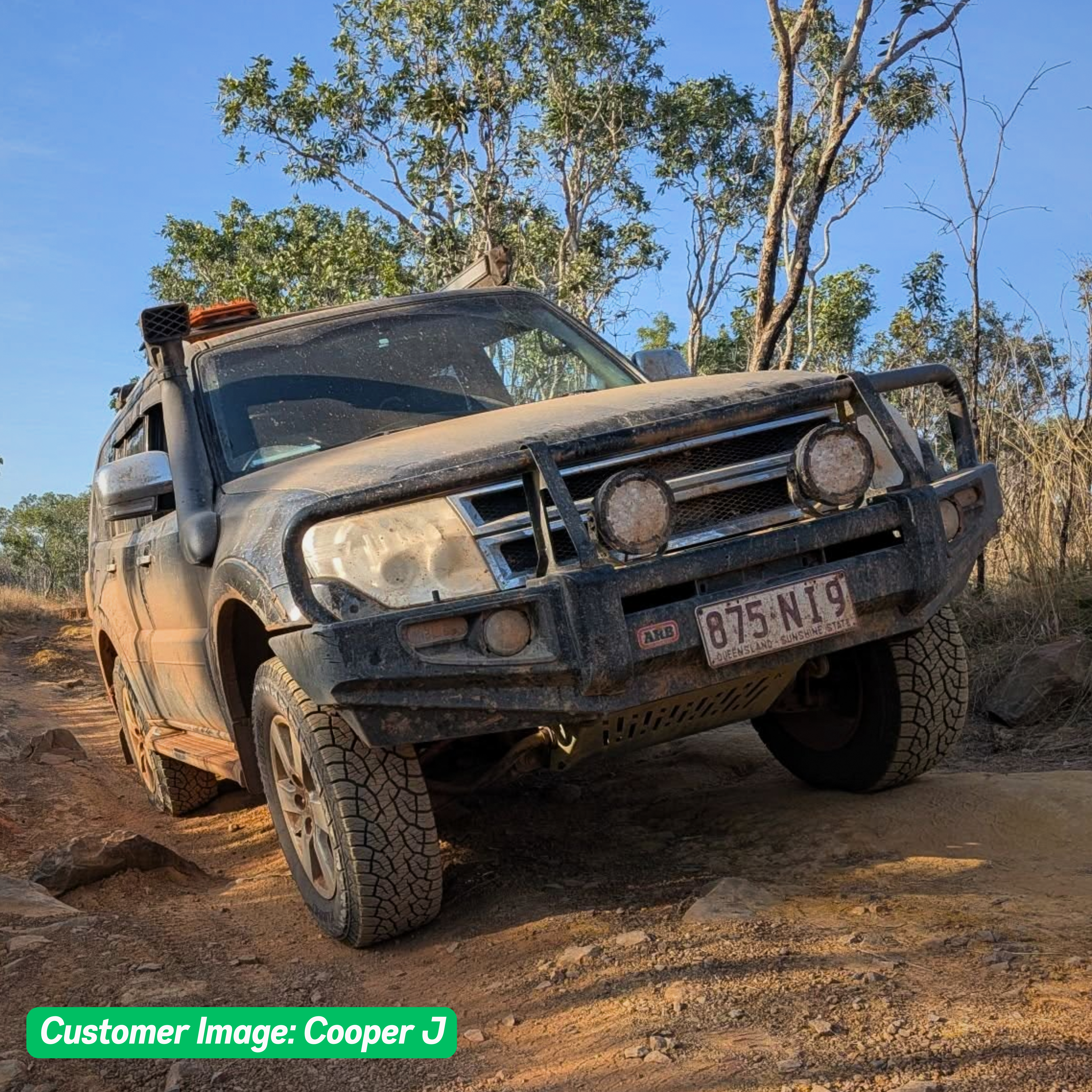 Plastic Snorkel for Mitsubishi Pajero NS-NX (2006–2021)