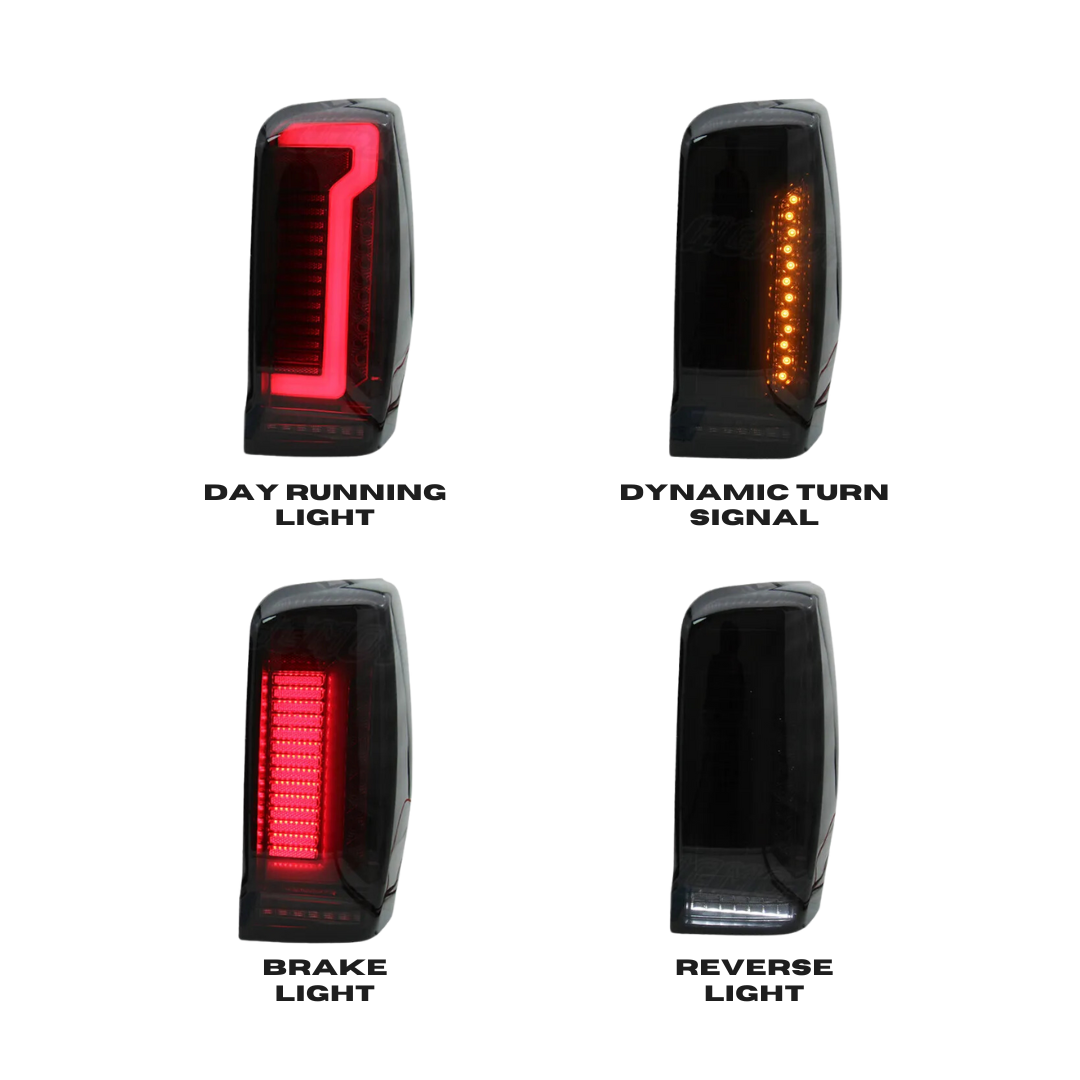 Mitsubishi Triton MR Sequential LED Tail Lights (2019-2023)