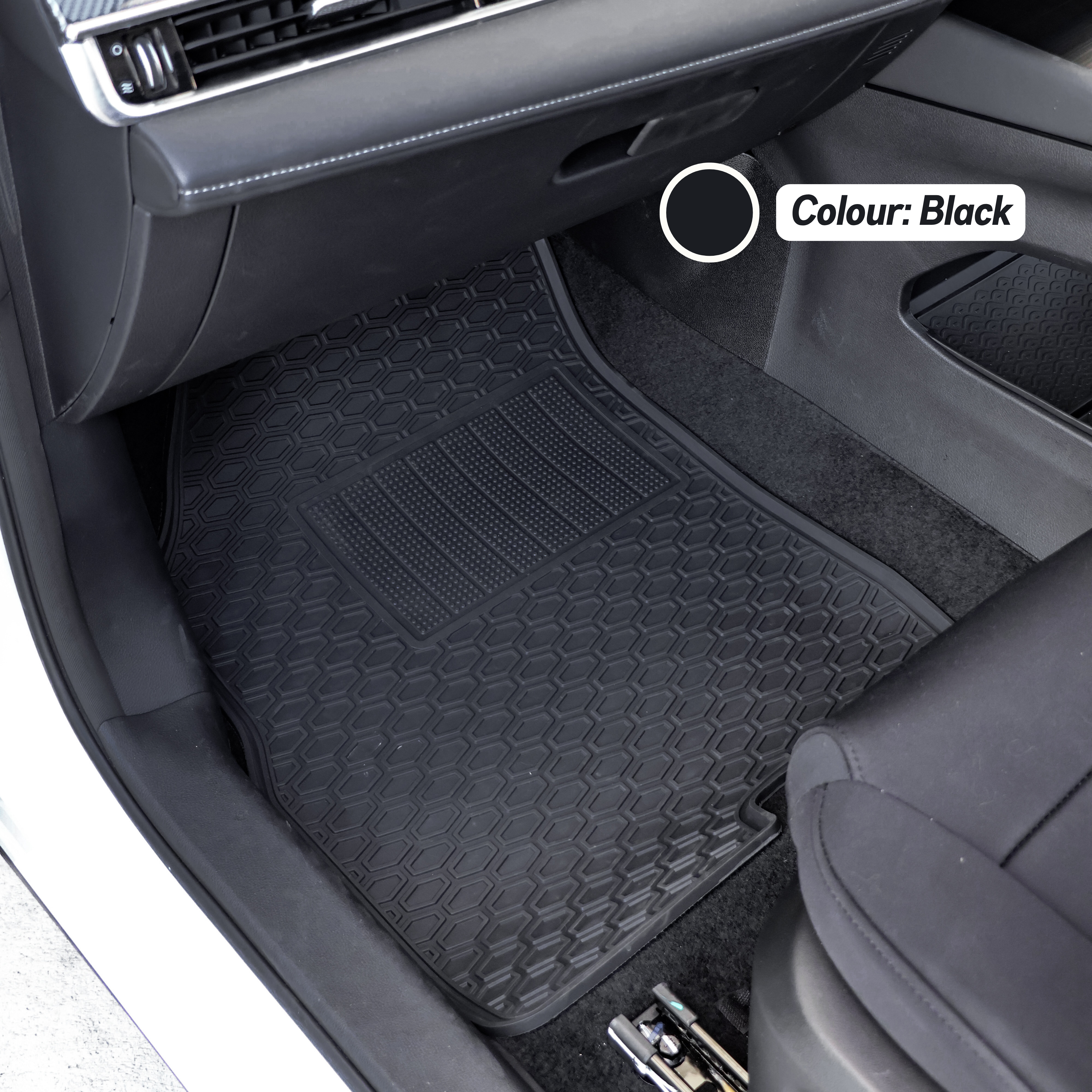 Rubber Floor Mat Set for Chery Tiggo 7 Hybrid & Petrol