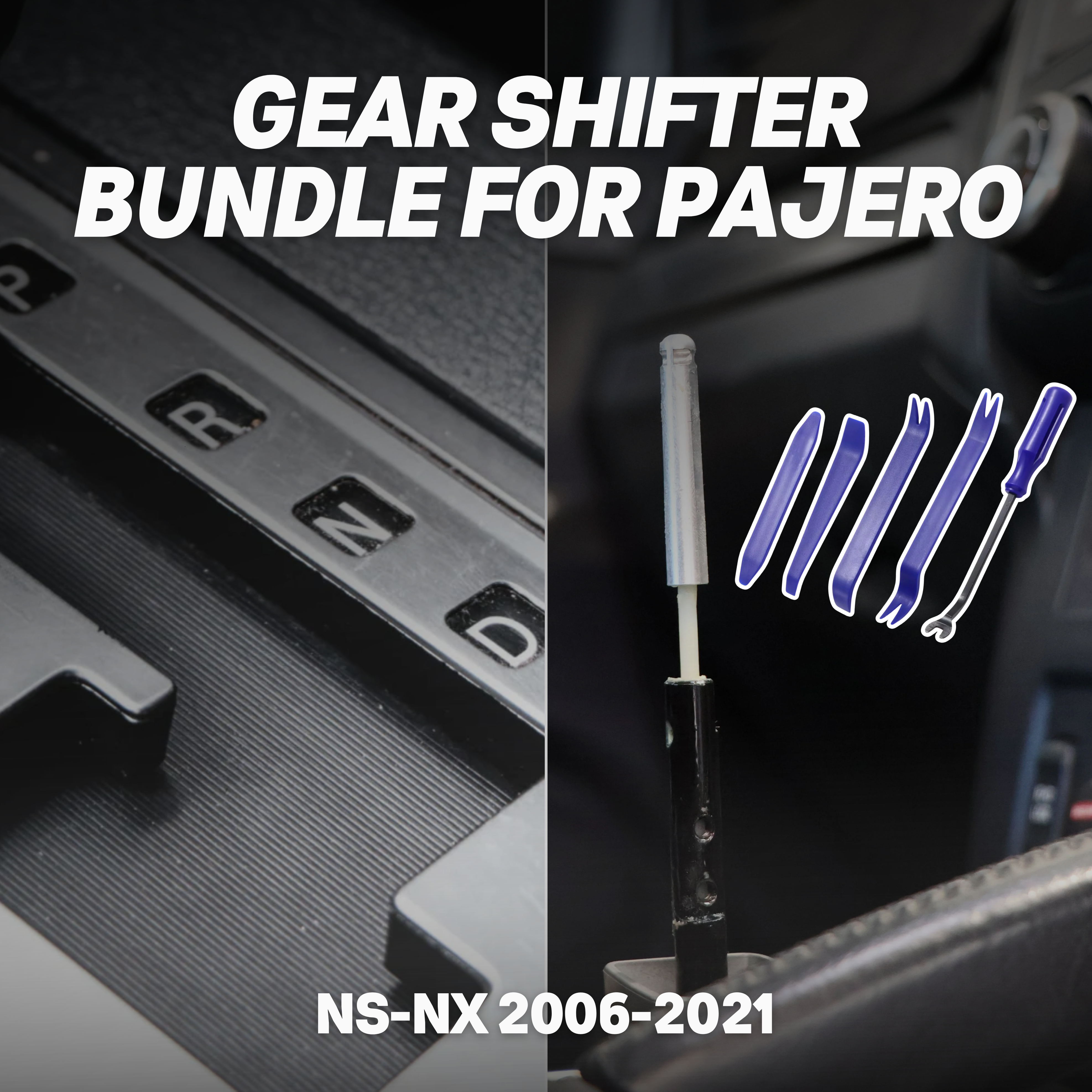 Gear Shifter Repair Bundle for Mitsubishi Pajero NS-NX (2006–2021)