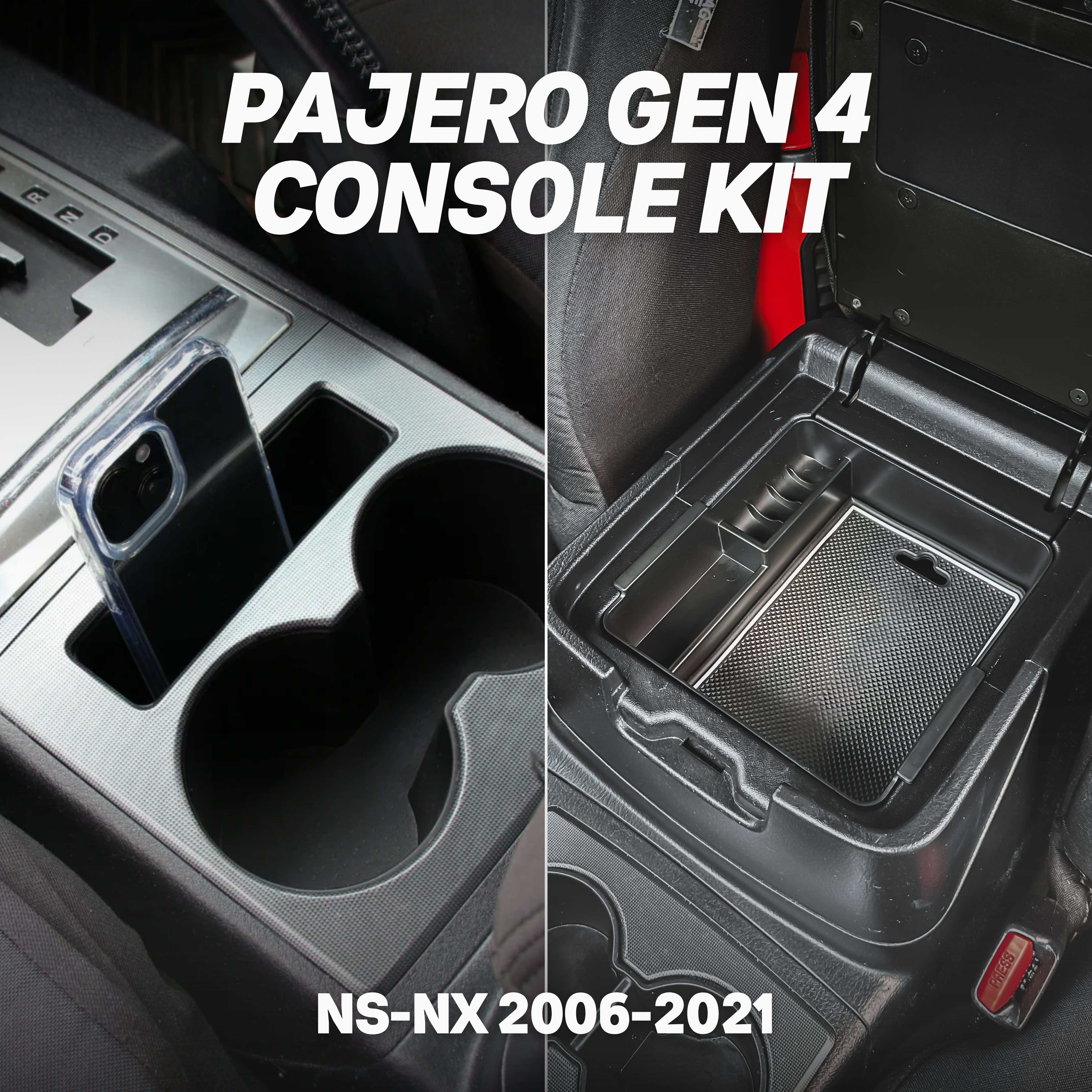 Console Organiser Kit for Mitsubishi Pajero NS-NX (2006-2021)