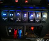 Rocker Switch Housing for Mitsubishi Pajero NS, NT, NW, NX (2006–2021)