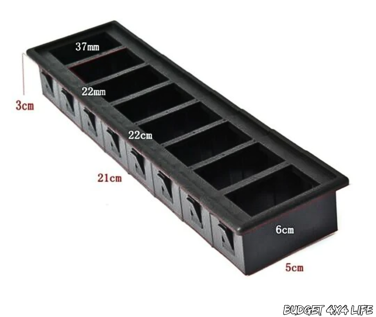 Rocker Switch Housing for Mitsubishi Pajero NS, NT, NW, NX (2006–2021)
